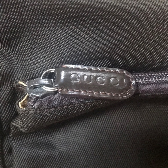 GUCCI vintage purse with bamboo handle - Picture 6 of 13